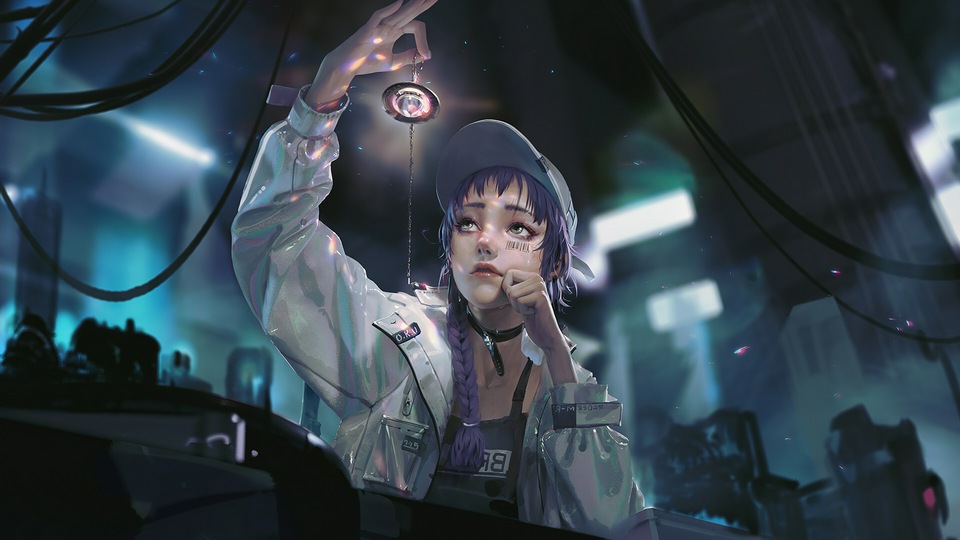 Хрустальный кулон 4k