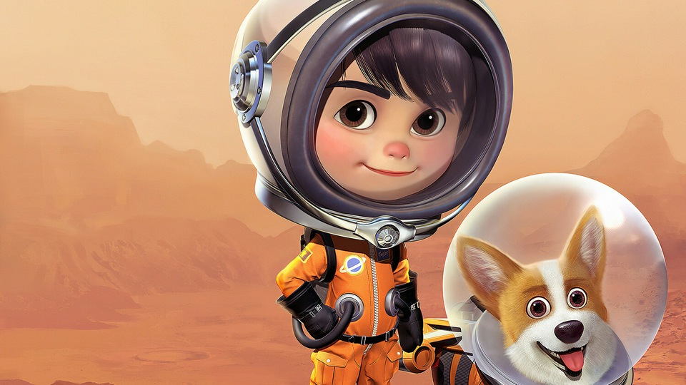 Малыш-астронавт