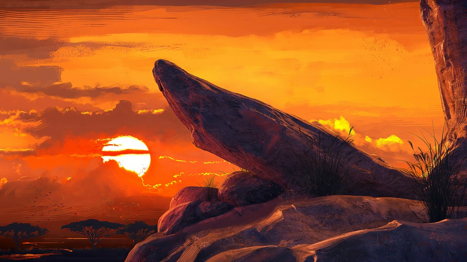 Савана Плейс из "Короля Льва" 4k