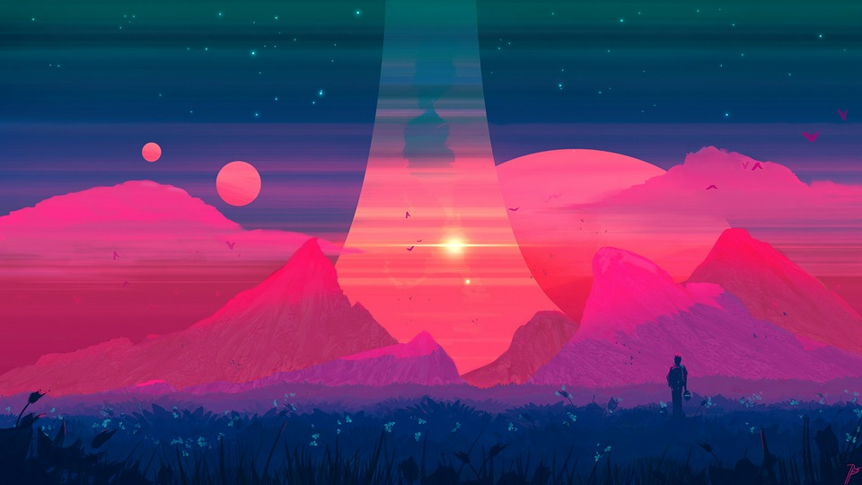 Сны в пастельных тонах 4k