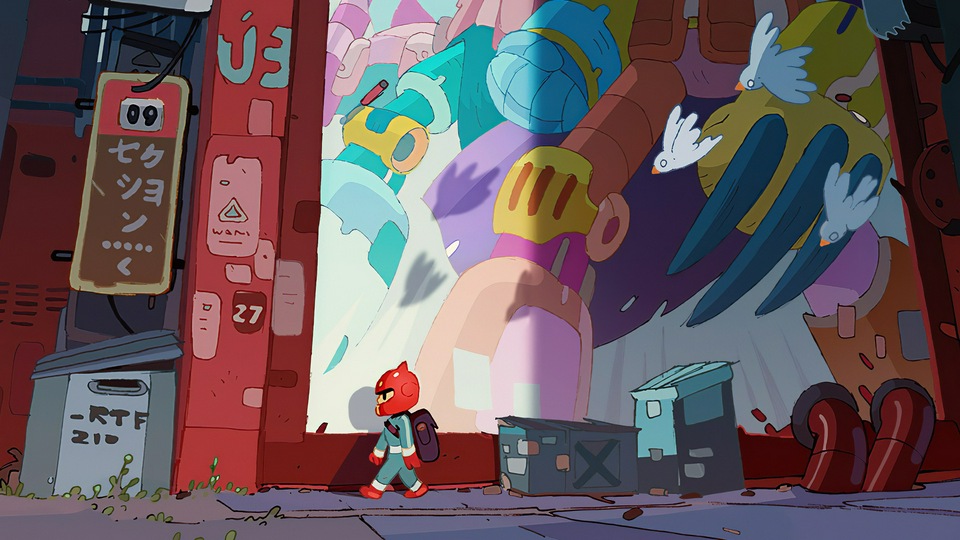 Малыш-Герой собирается в школу 4k