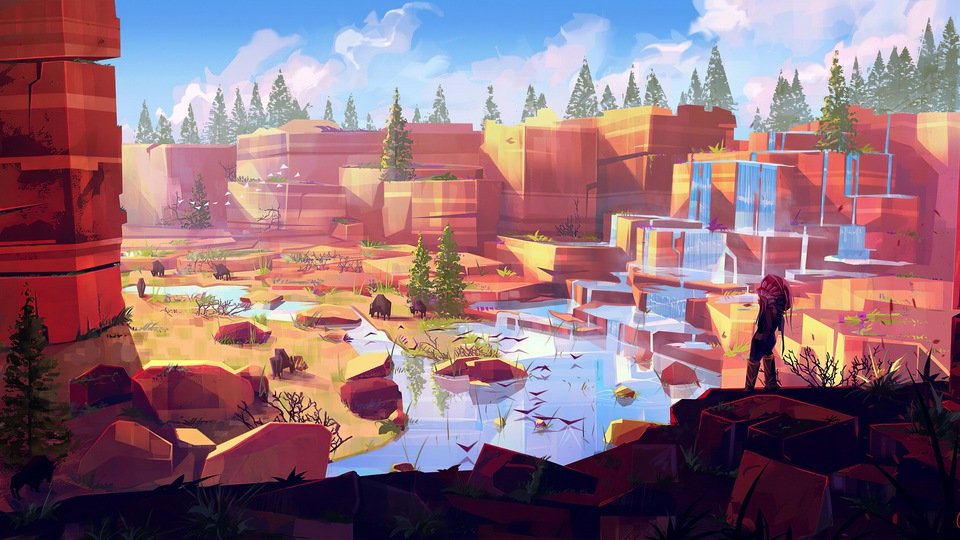 Скрытая река 4k