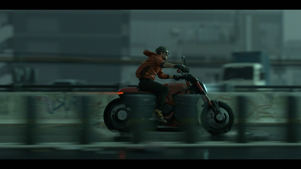 Человек на велосипеде Art4k