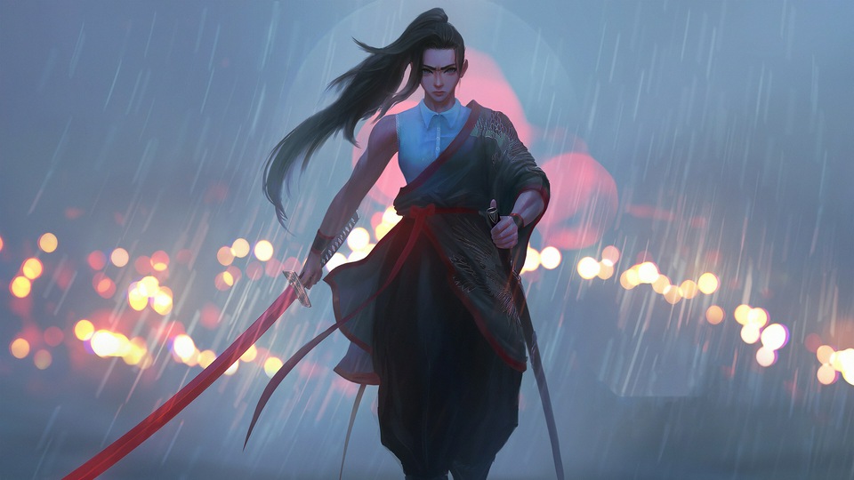 Китайский император, идущий пешком