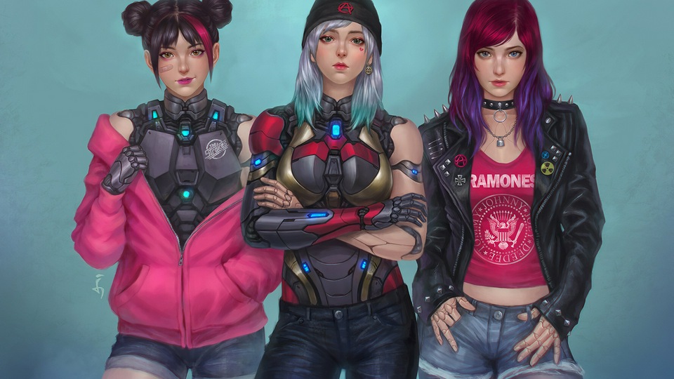 Девичья банда 4k