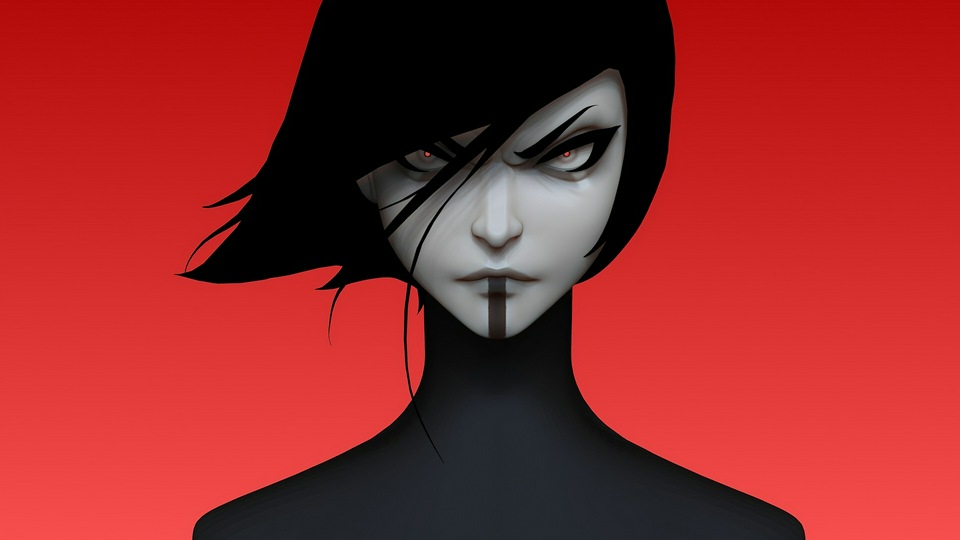 Острые глаза девушки 4k