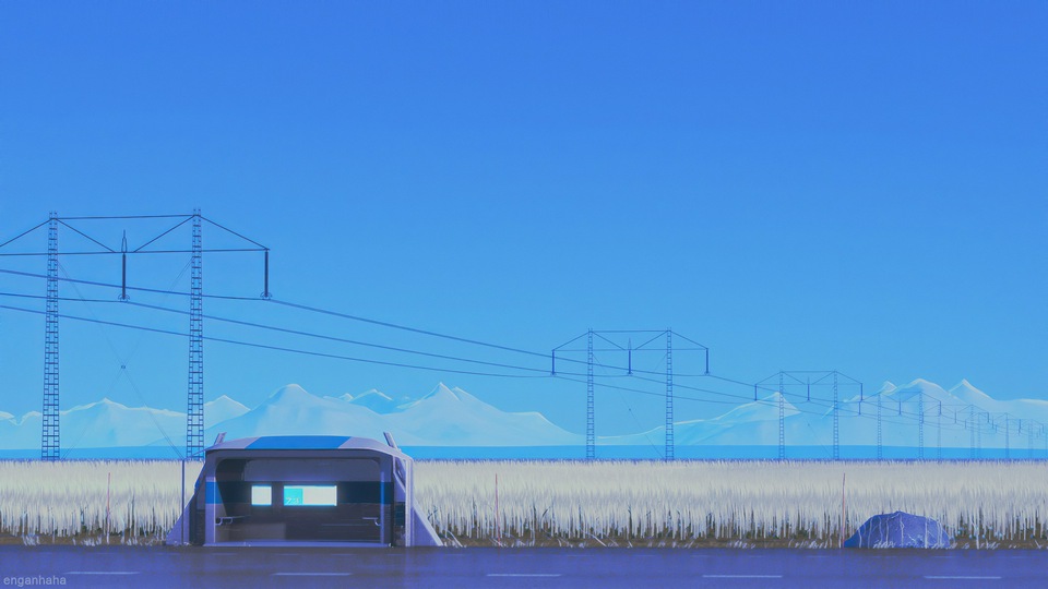 Чистое небо Горы 4k