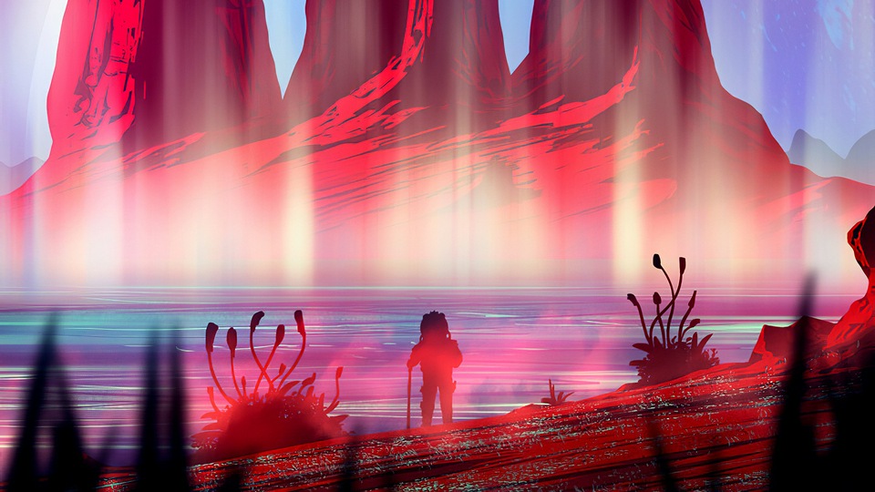 Пеший поход к Полярному Сиянию