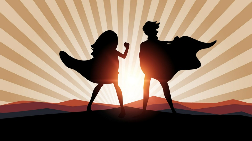 Летающий плащ супергероев