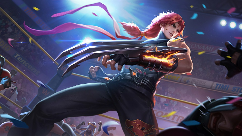 Парень с когтями Росомахи на Арене