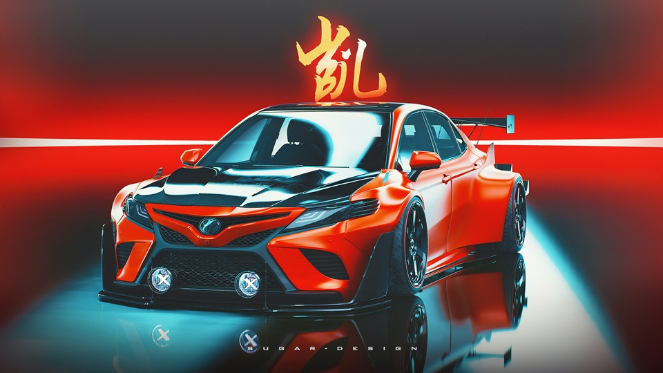 Дизайн Toyota 4k