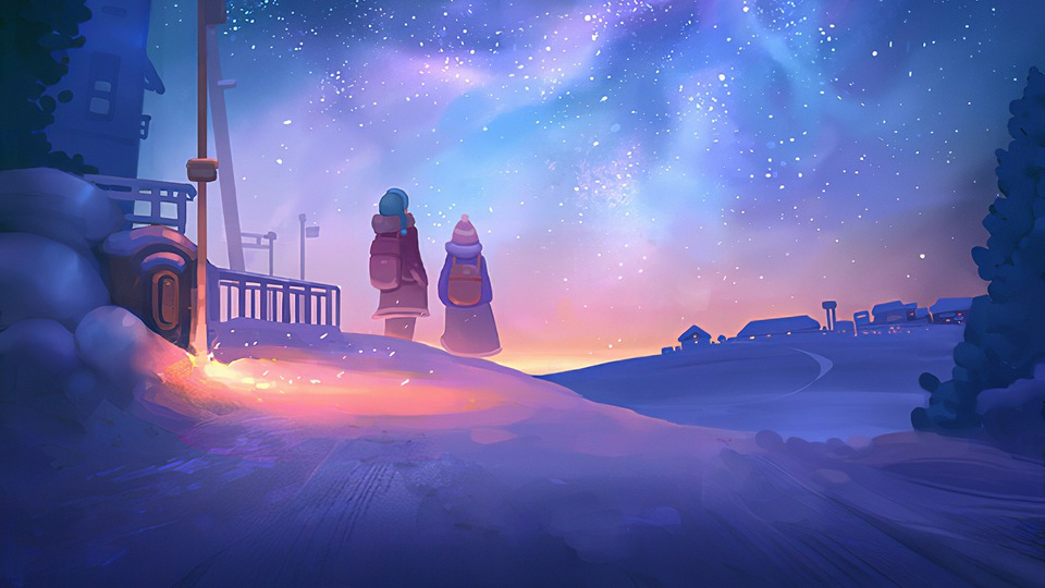 Зимний млечный путь