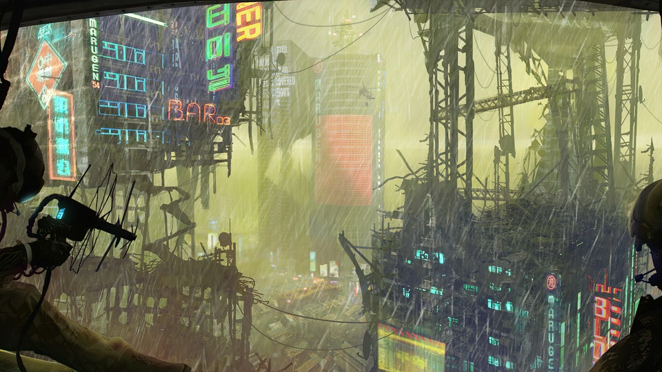 Болото для строительства деревни Темной бури 4k