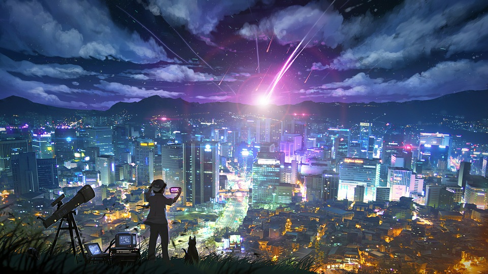 Идеальная съемка Падающей Звезды 4k