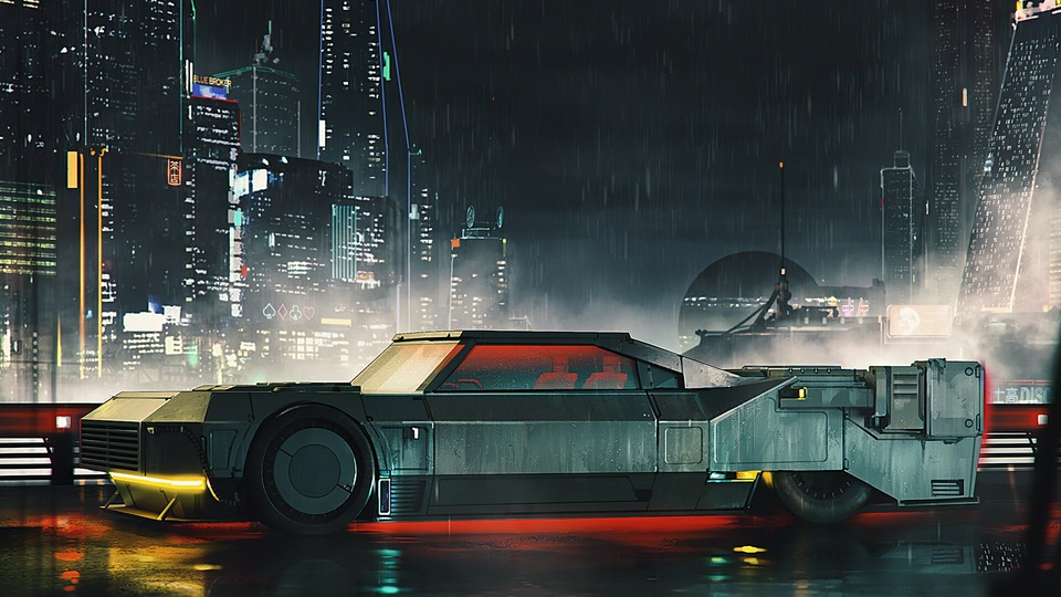 Ночной бег 4k