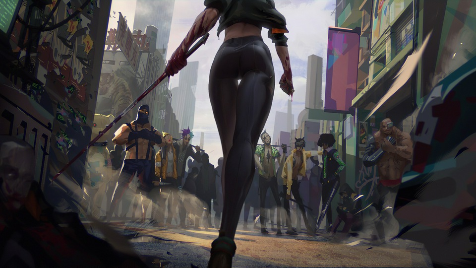 Девушка, Идущая Убивать