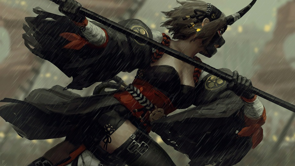 Девушка войны 4k