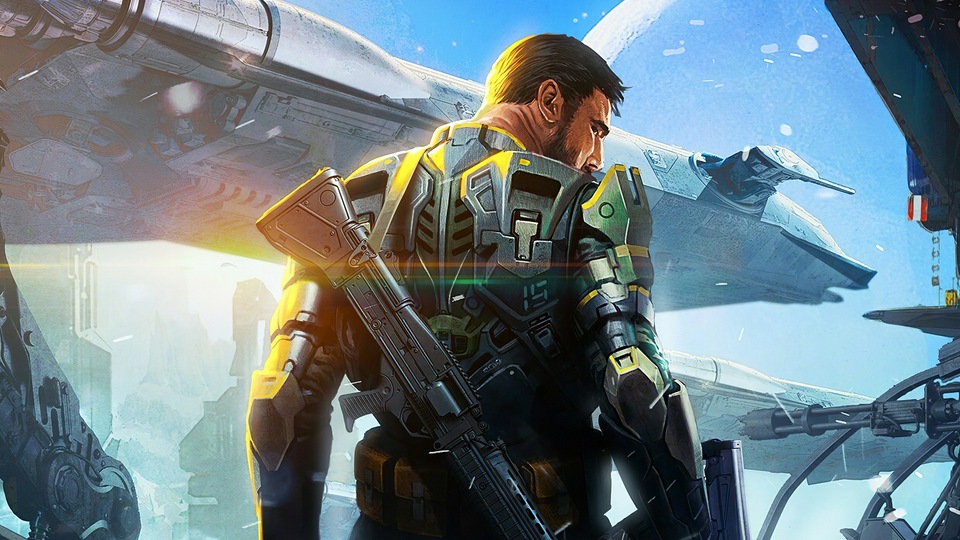 Солдат в броне