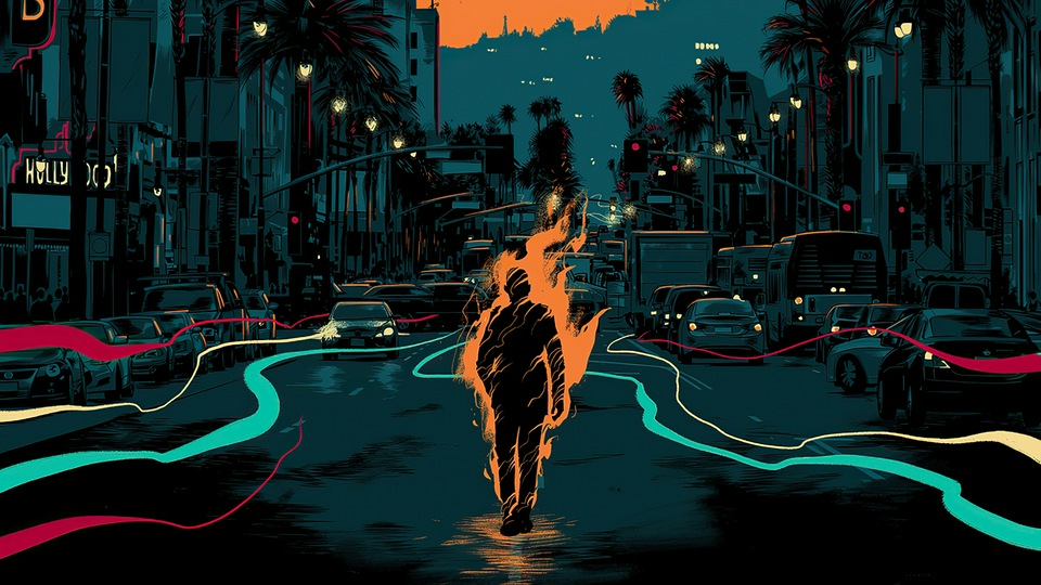 Огненный человек 4k