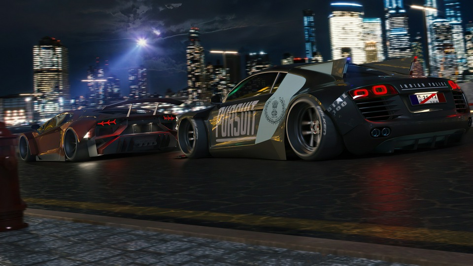 Полицейская погоня за суперкарами Pursuit 4k