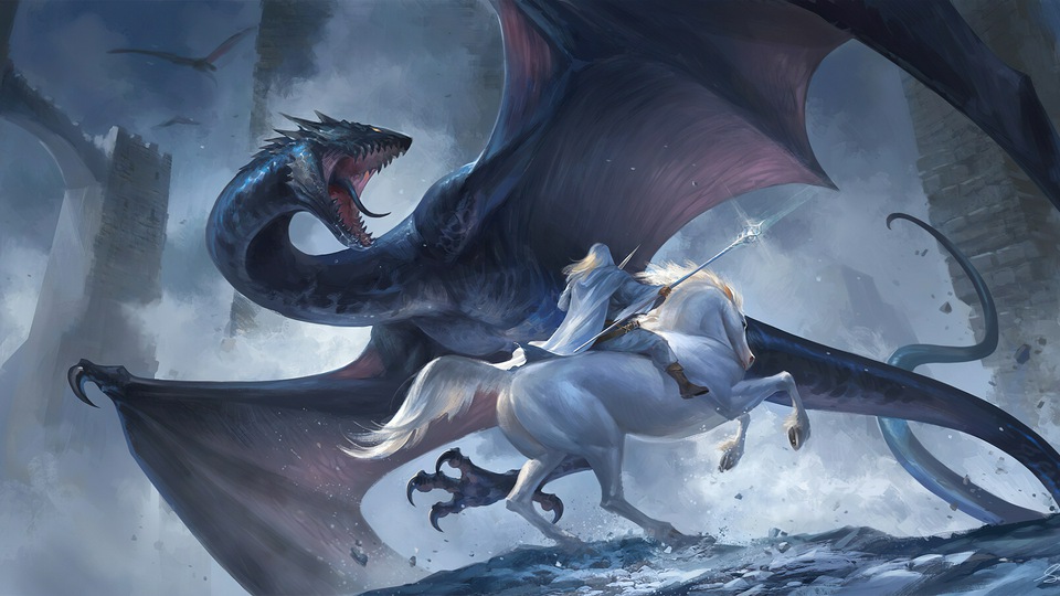 Дракон-зверь 4k