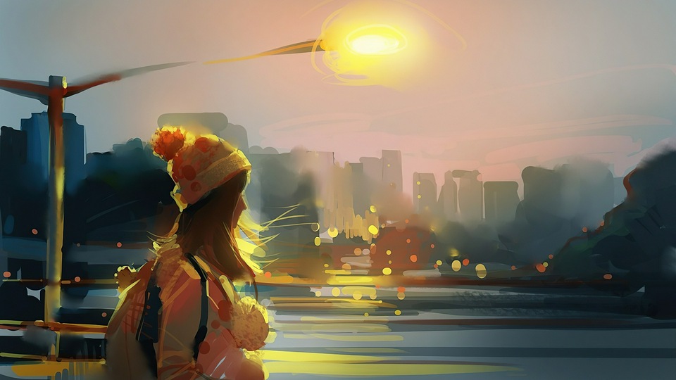 Момент женского художественного творчества 4k