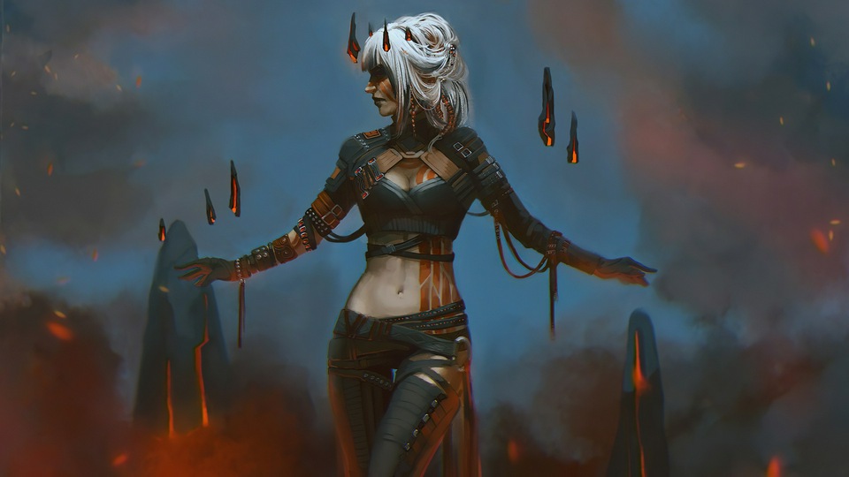 Фантастические женщины-ведьмы 4k