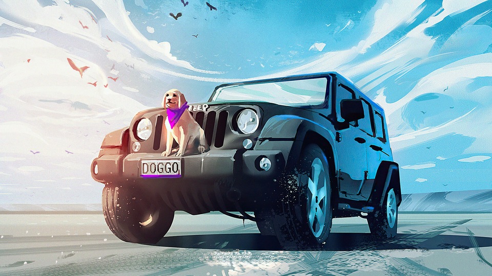 Догго Готов к приключениям