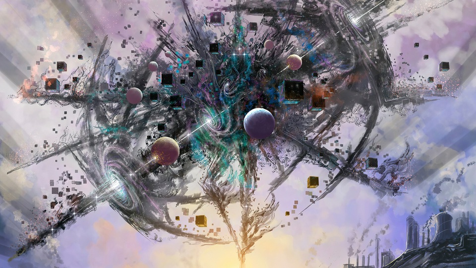 Безумие 1000 Звезд Титаны Эдема 4k