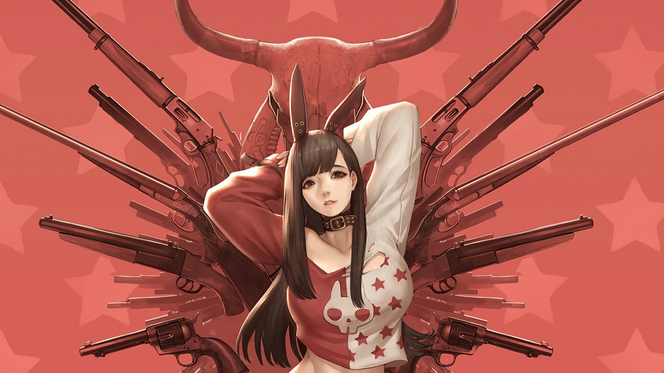 Револьвер "Красный кролик"