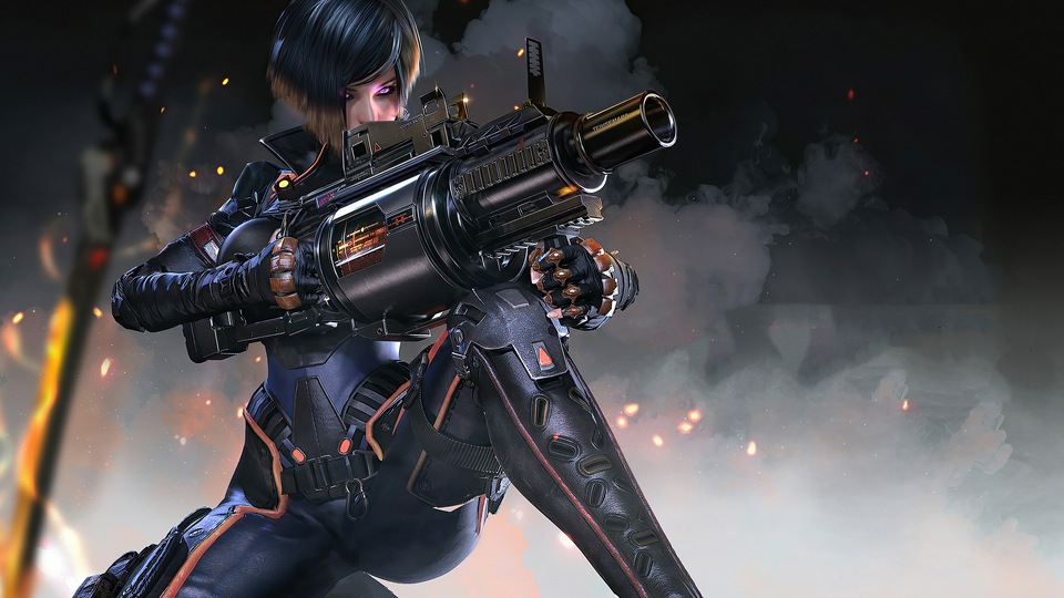 Сражающаяся героиня 4k