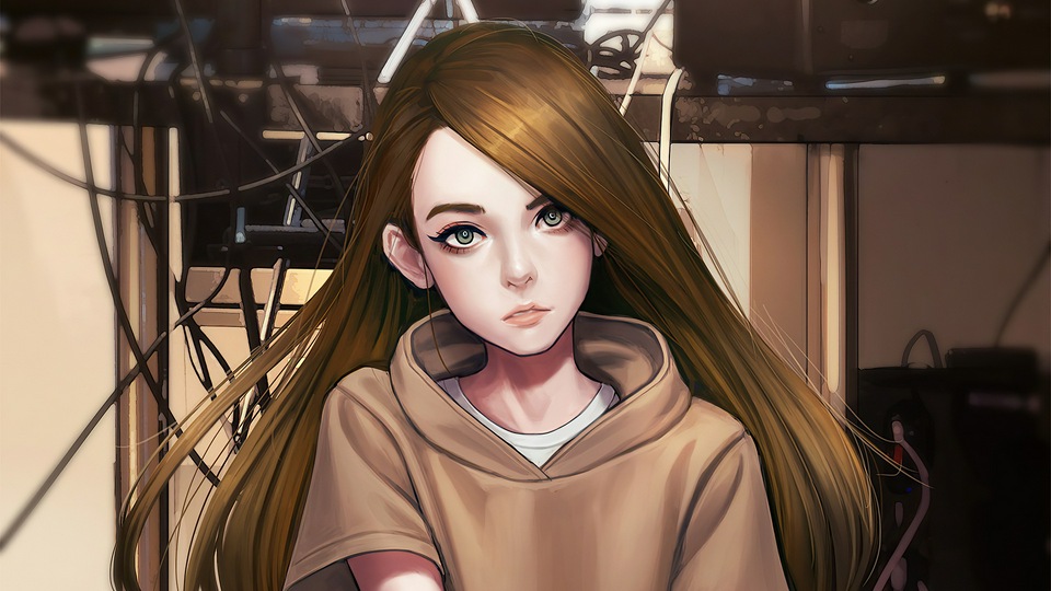 Девушка-геймер 4k