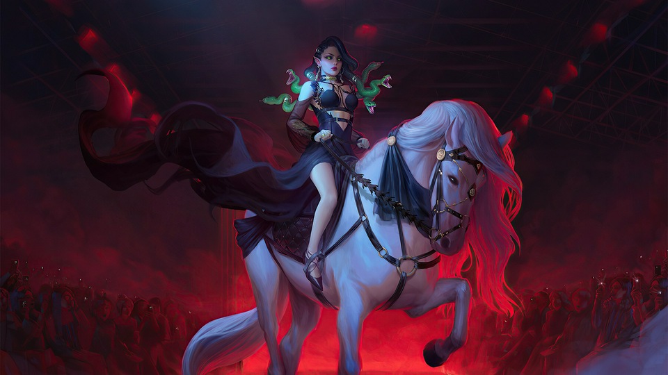 Мифгард Горгона Элли