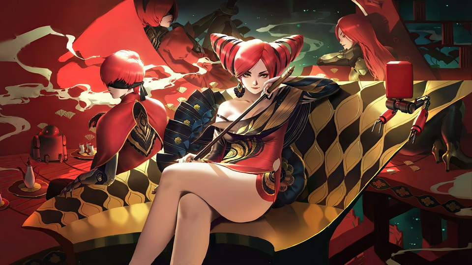 Связь автоматов Red Night NieR