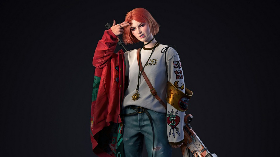 Сердитая девушка 4k