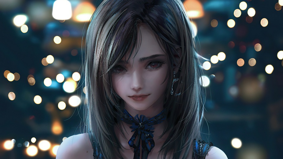 Рисунок персонажа фаната Tifa 4k