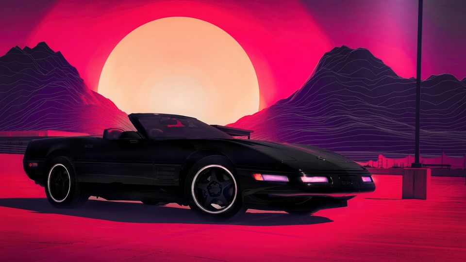 1993 Corvette Outrun Style 5k