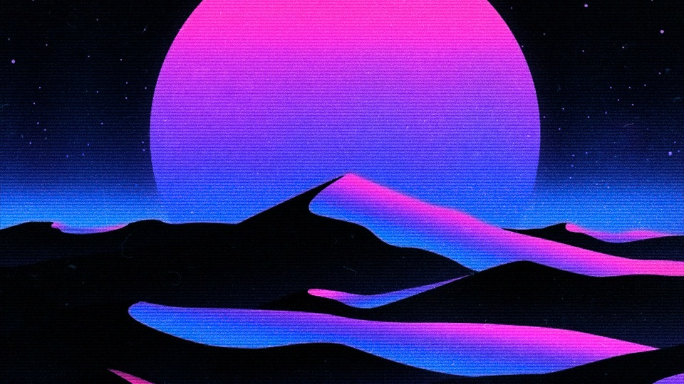 Ретро Восходящее искусство 4k