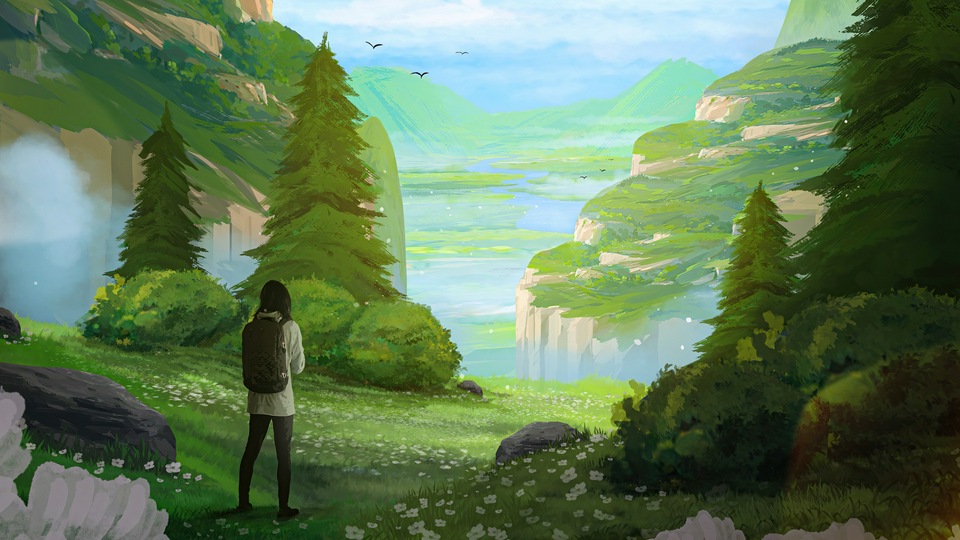 Жизнь под ландшафтом 5k