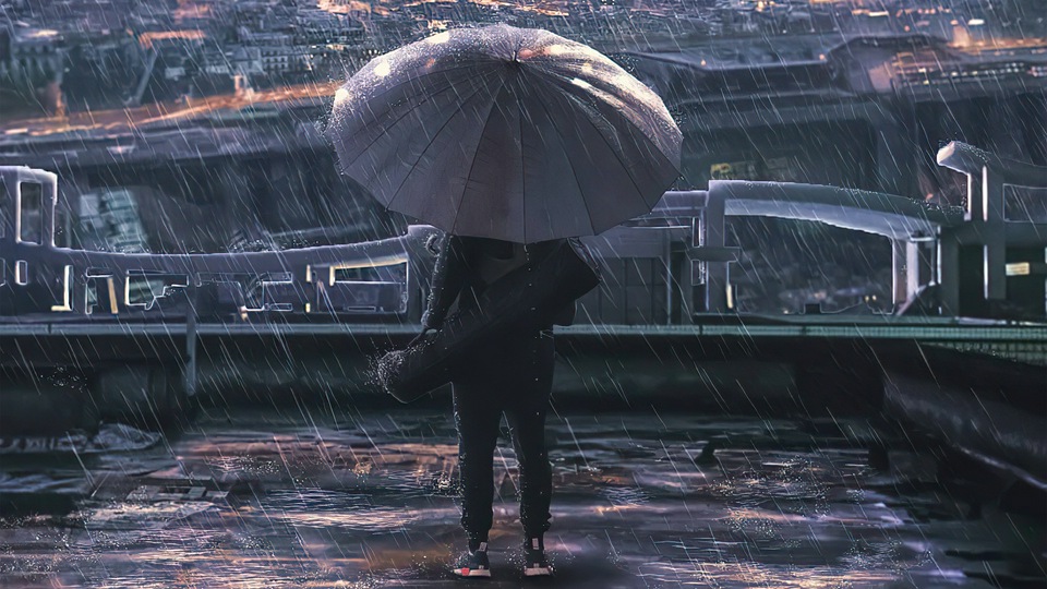 Связь с дождем 4k