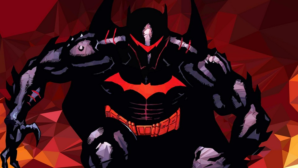 Полигональное искусство Бэтмена Хеллбэта