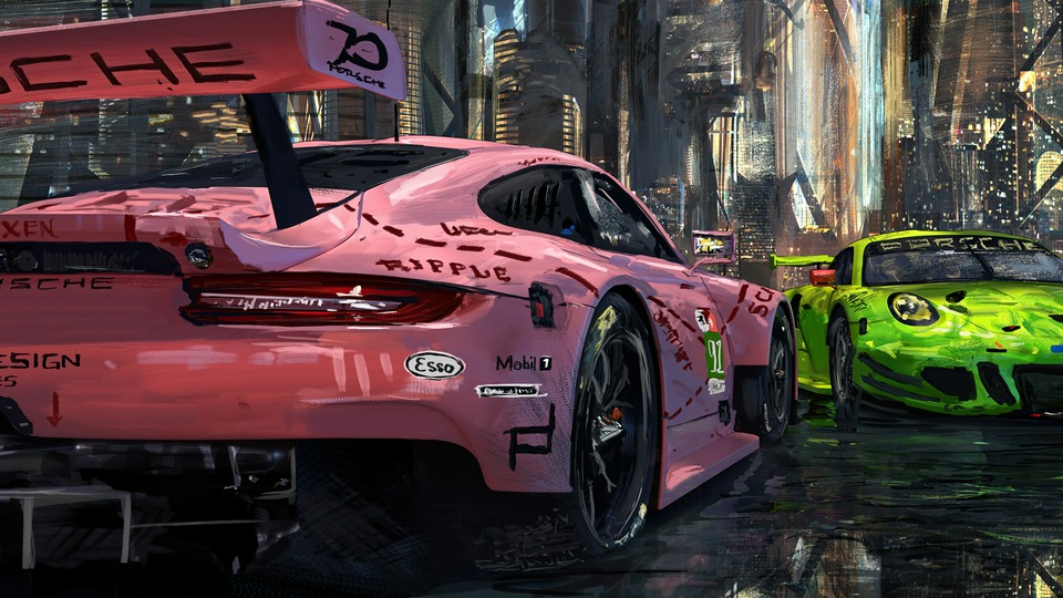 Эскиз-арт Porsche Designs