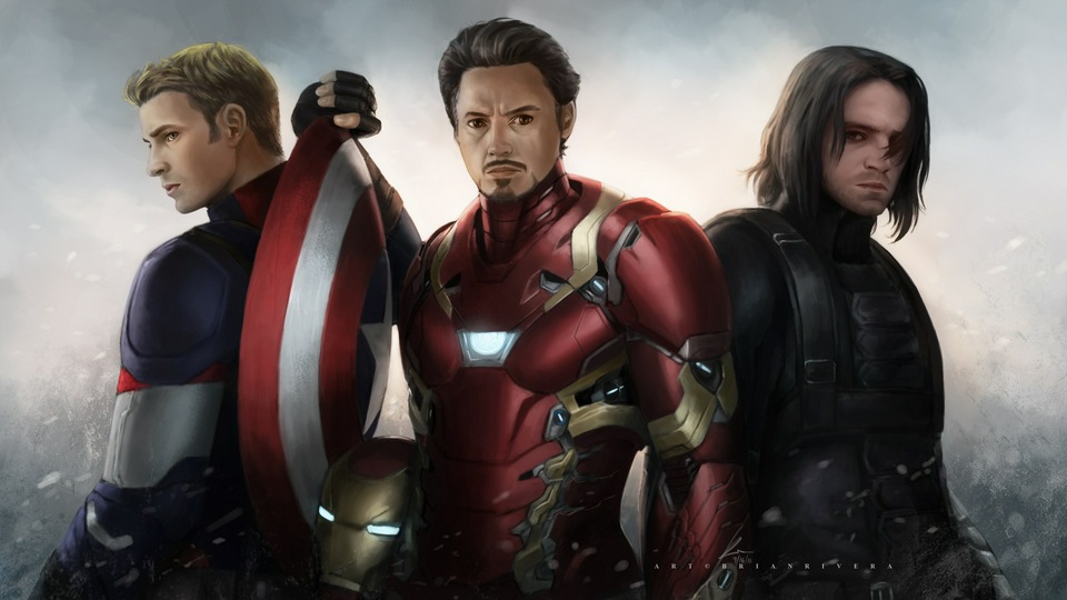 3 Чувака из Marvel