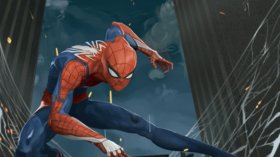 Искусство Человека-паука Ps4