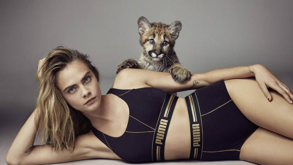 Кара Делевинь Puma X 2017 8k