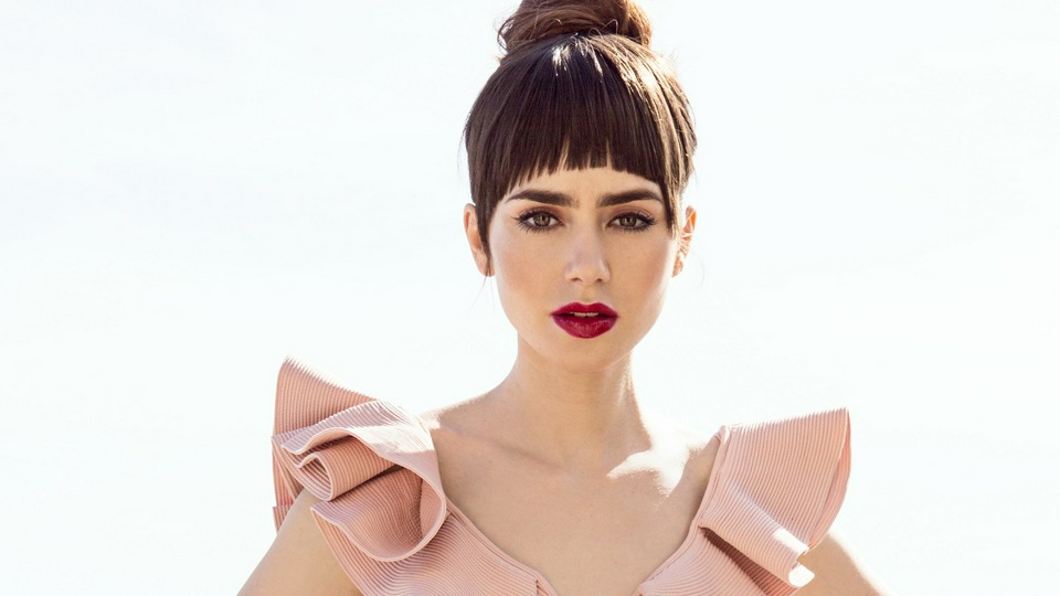 Журнал Lily Collins W Magazine