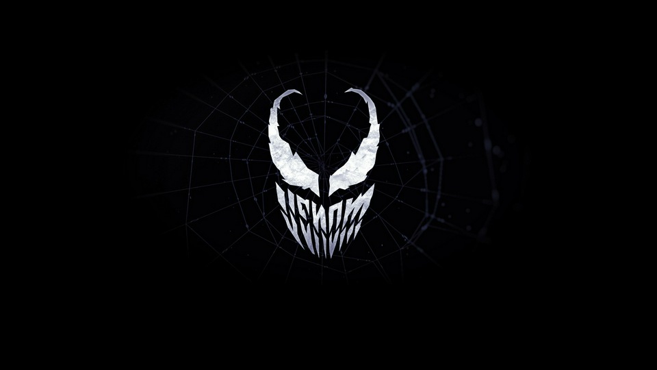 Минималистский логотип Venom 4k