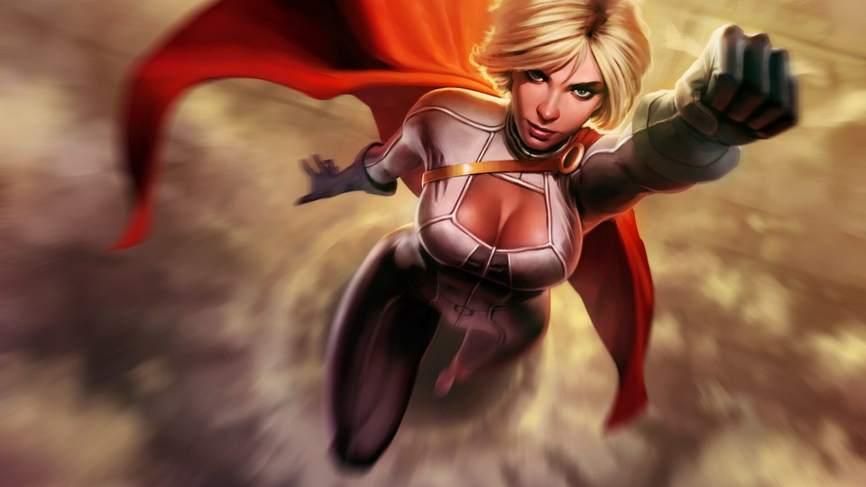 Произведение искусства Power Girl