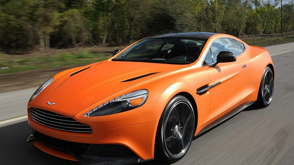 Aston Martin Vanquish Оранжевый матовый