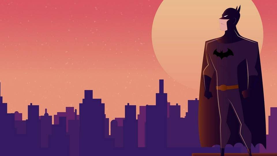 Арт Бэтмен Готэм